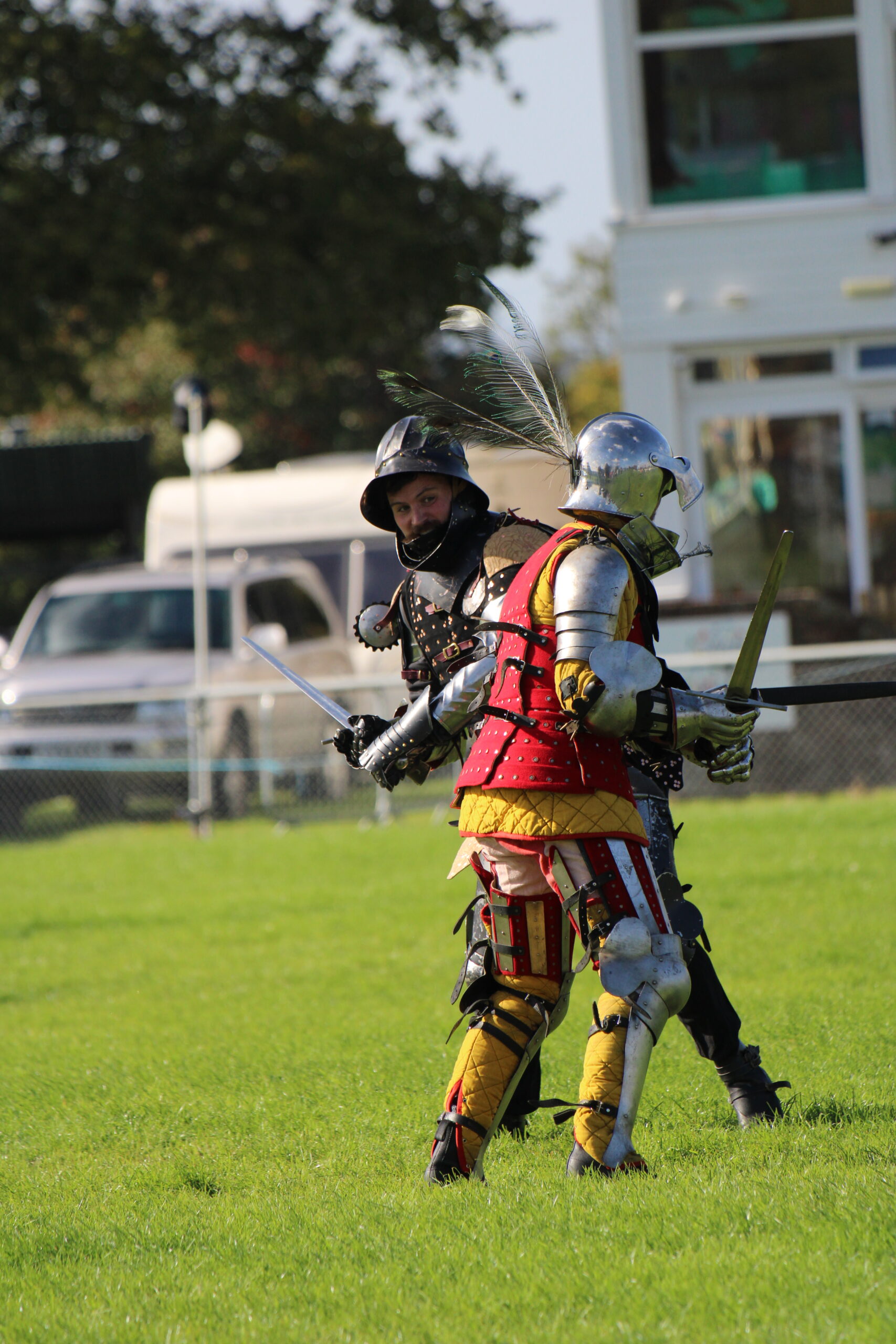 Lord Louis punching Sir Albrecht