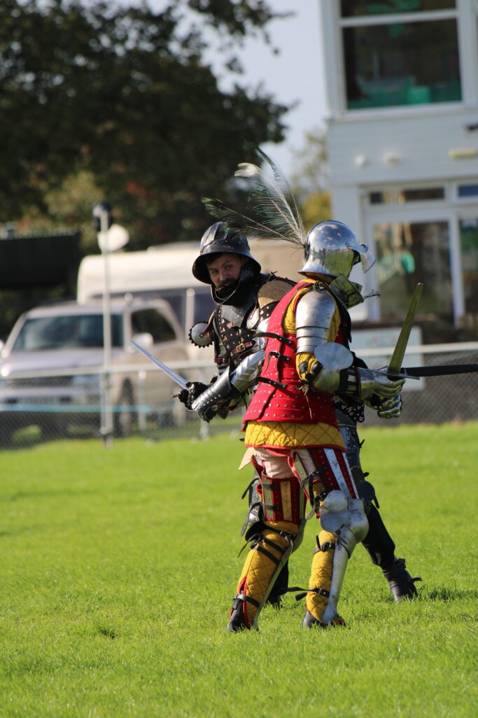Lord Louis duelling Sir Albrecht (again)